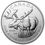 Miniaturbild: 2012 Moose Coin 1oz 9999 PUR FINE Silver Bullion, Canadian Wildlife Series