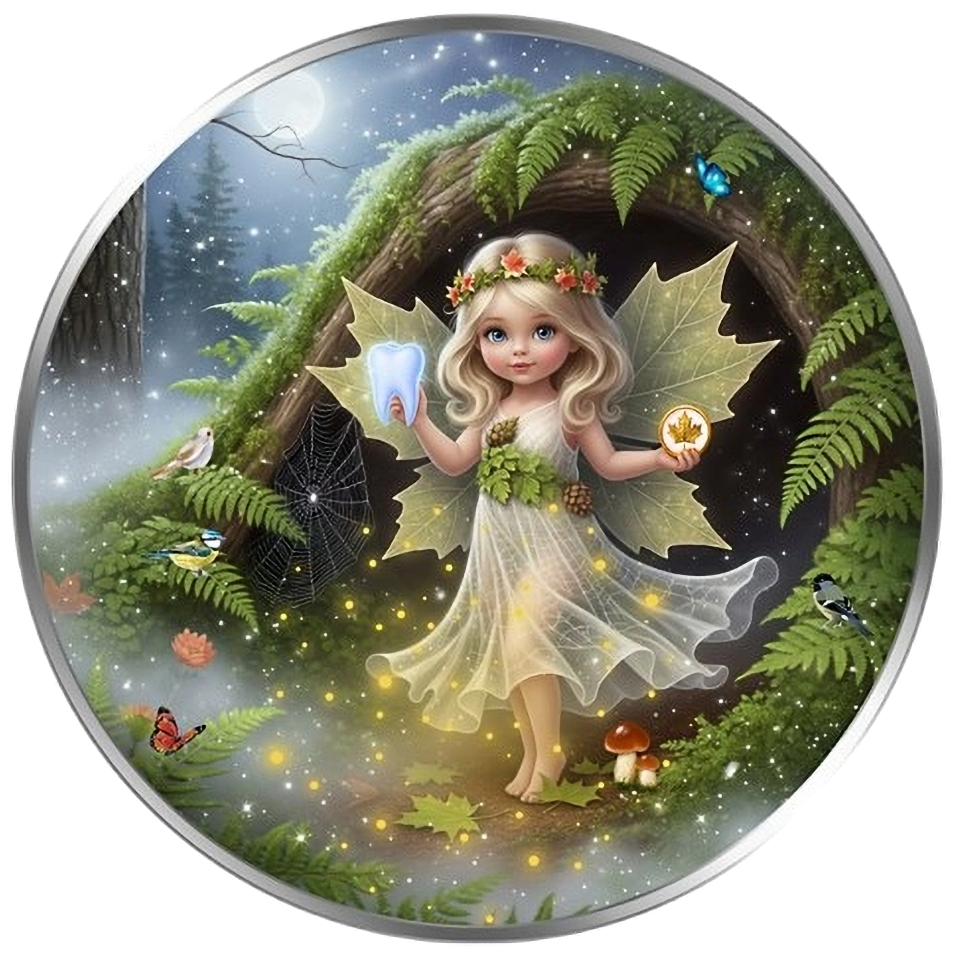 Fairy Tooth - 1oz 999.9 Silver Coin - 5$ Canada 2025