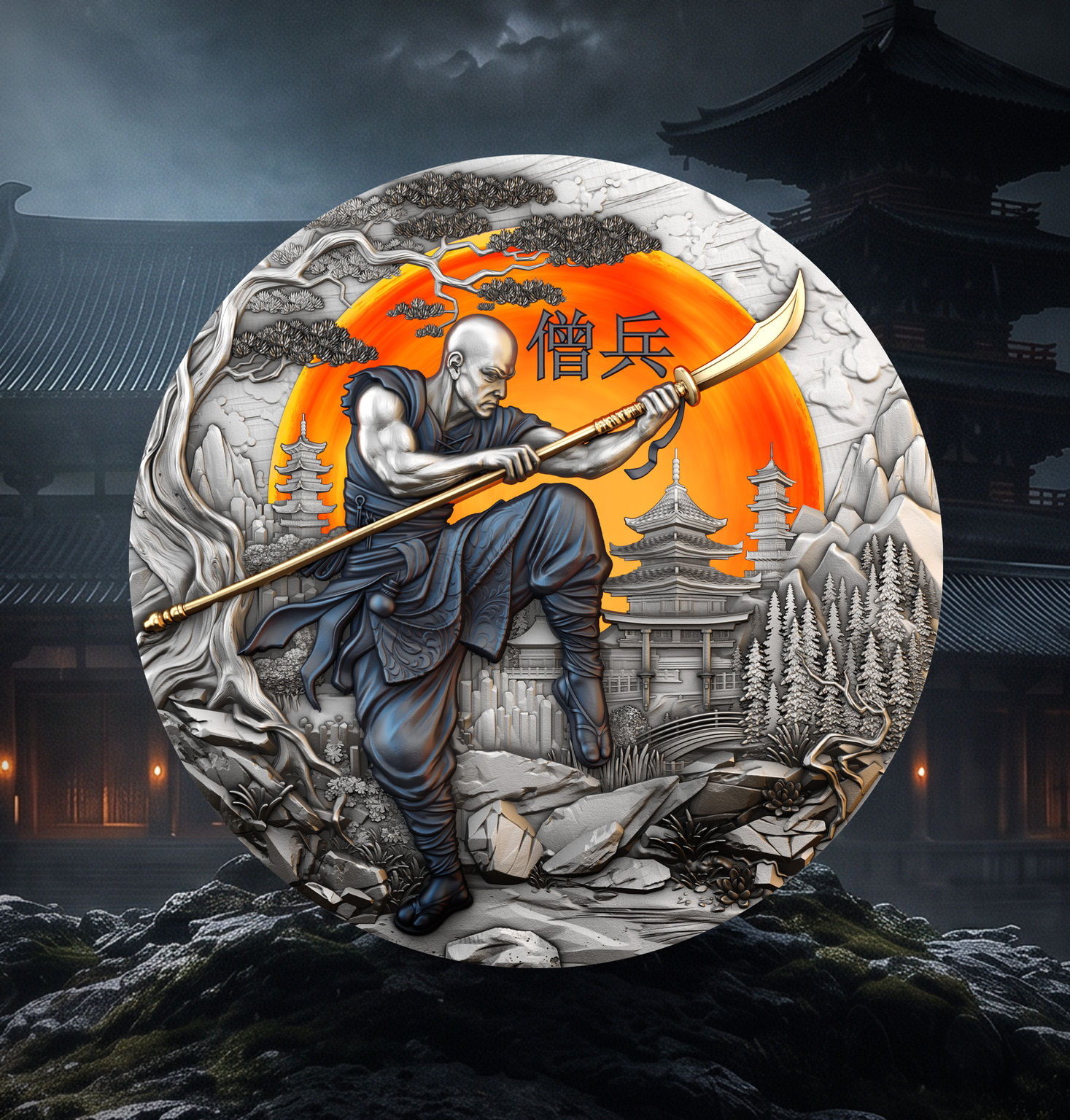 SOHEI - The Warrior’s Path Series - 2oz .999 Silver in High Relief $5 Niue 2026