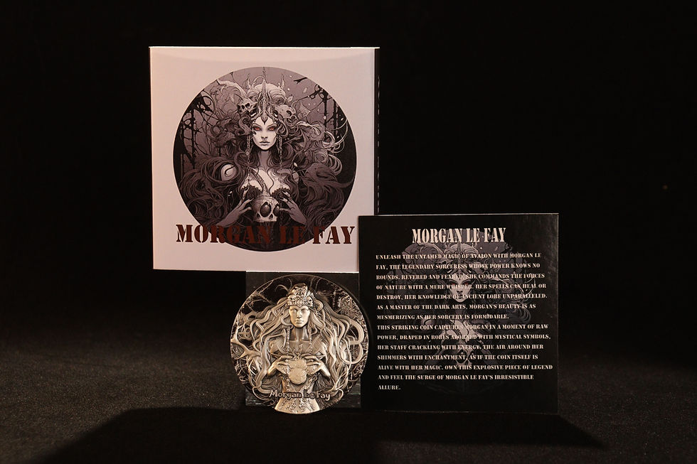 Miniaturbild: Morgan The Fairy - 2 oz .999 Silver Coin - 2000 Francs CFA Cameroon 2025