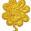 Thumbnail: Four Leaf Clover Dragon 1 oz Fine Silver Coin - Gold Glided - Chad 2023