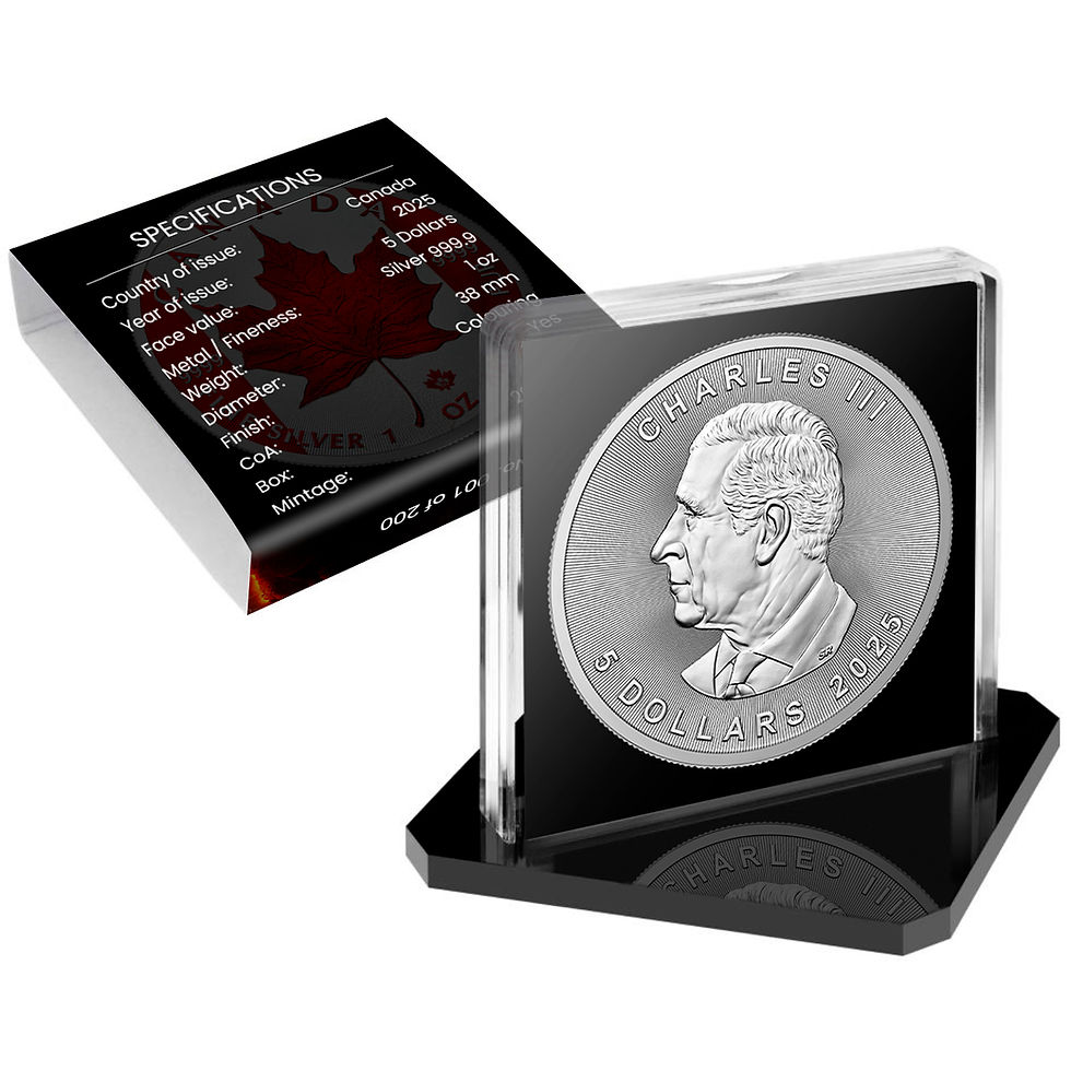 Miniatura: Diesel Fury - 1 Oz 999.9 Silver Coin 5$ Canada 2025