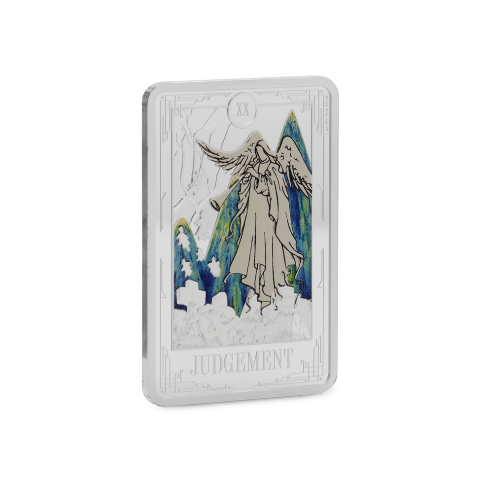Miniature : Tarot Cards XX – Judgement 1oz Silver Coin $2 Niue 2025