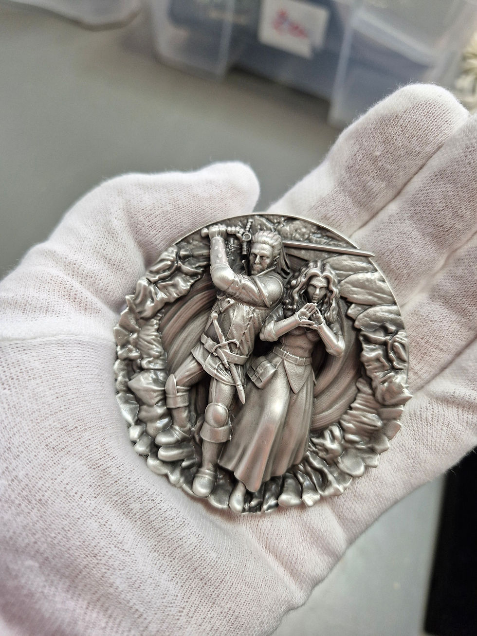 Miniaturbild: The Last Wish - The Witcher Book Series 3D 5oz Silver 5000 Francs CFA 2023