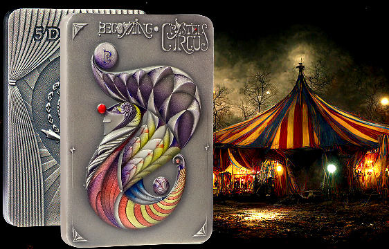 Pastel Circus Becoming 2 oz .999 Silver Coin $5 Niue 2024