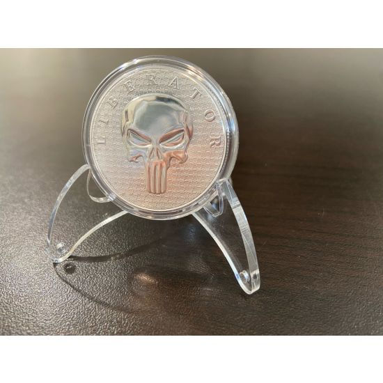 Thumbnail: THE LIBERATOR 2021 ONE SOUL 1 oz .999 Fine BU Silver Round – Dark Side