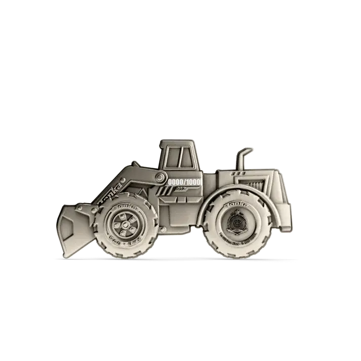 Miniaturbild: Tonka - Front Loader - 1oz Silver Collectible Coin 2$ Niue 2026