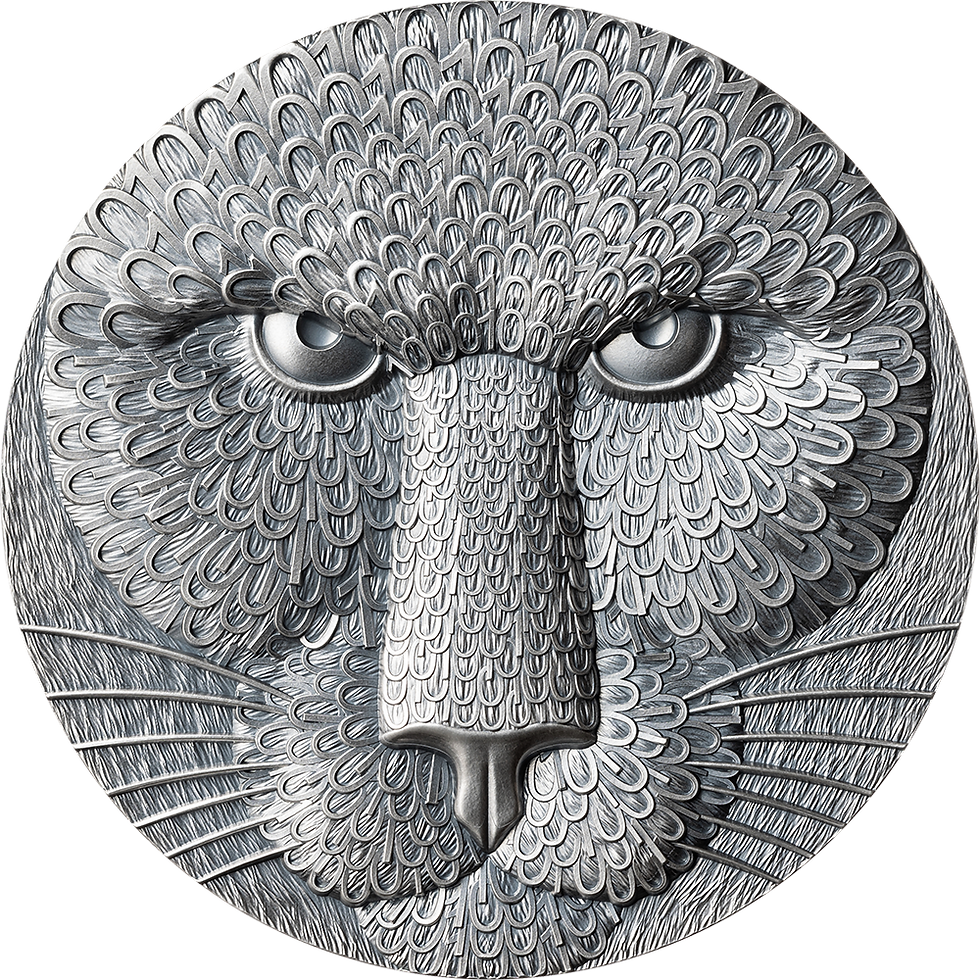 Miniatura: BINARNA Kryptowaluta PUMA 2 Oz Srebrna moneta .001 Ether Stany Zjednoczone Kryptowaluty 2023