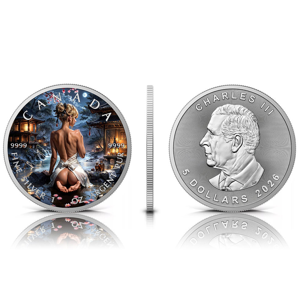 Miniaturbild: Thermal Relaxing 3 - 1 oz 999.9 Silver Coin 5$ Canada 2026