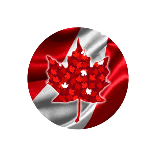 Miniature : 2024 Canada Maple Flag Edition 1oz .9999 Silver Colorized Coin