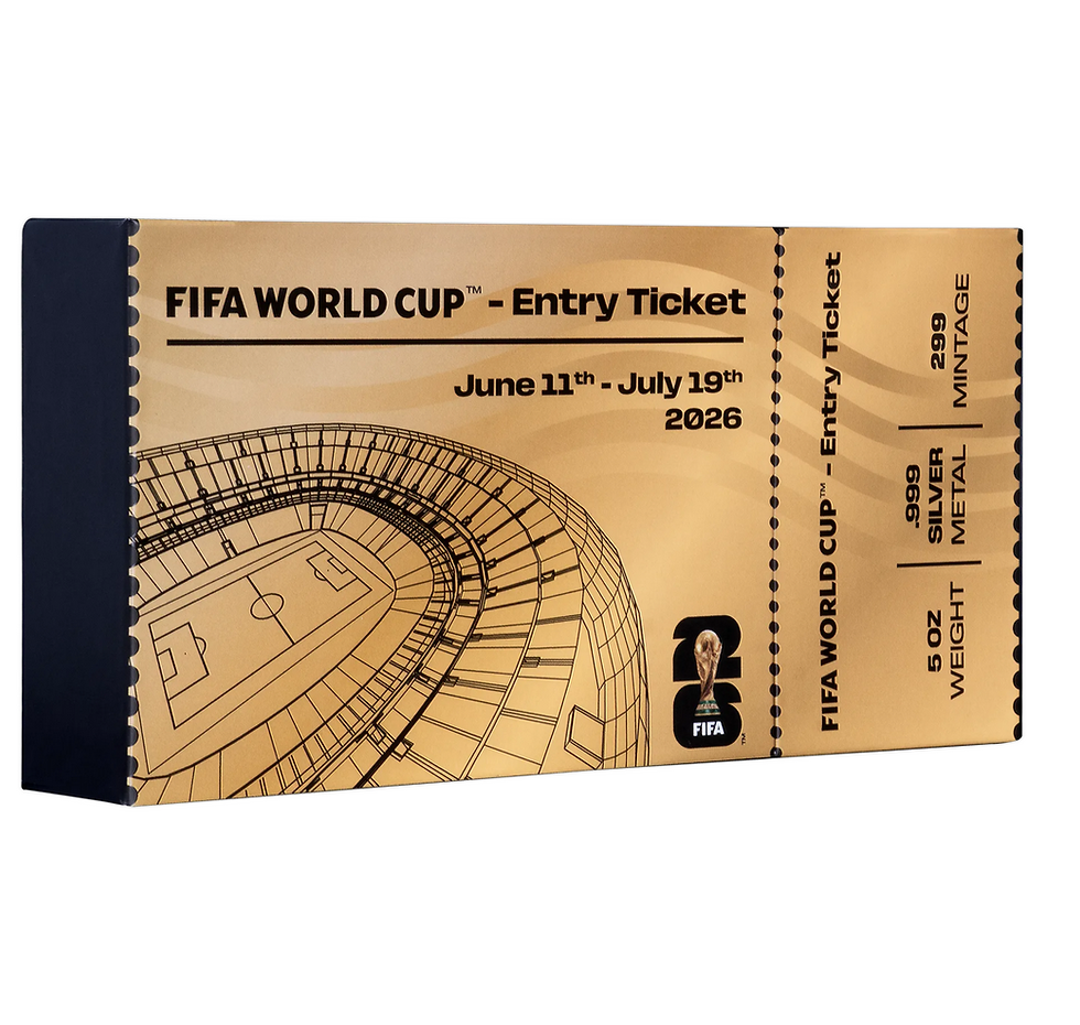 Miniatura: STADIUM Sliding Door 5 Oz Silver Coin 10$ Solomon Islands 2026