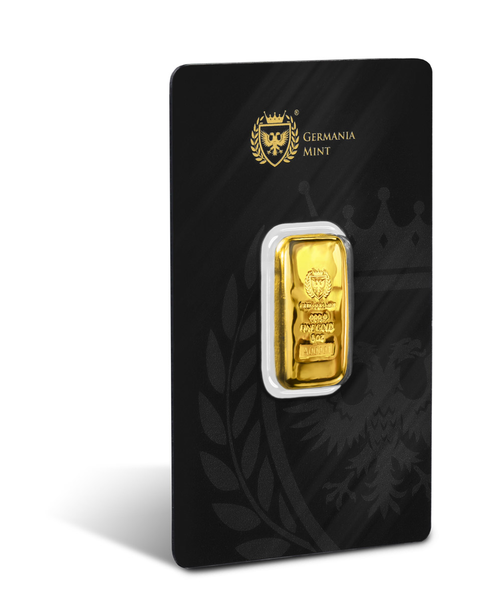 Miniaturbild: Germania Mint - 1 oz Gold 999.9 Cast Bar