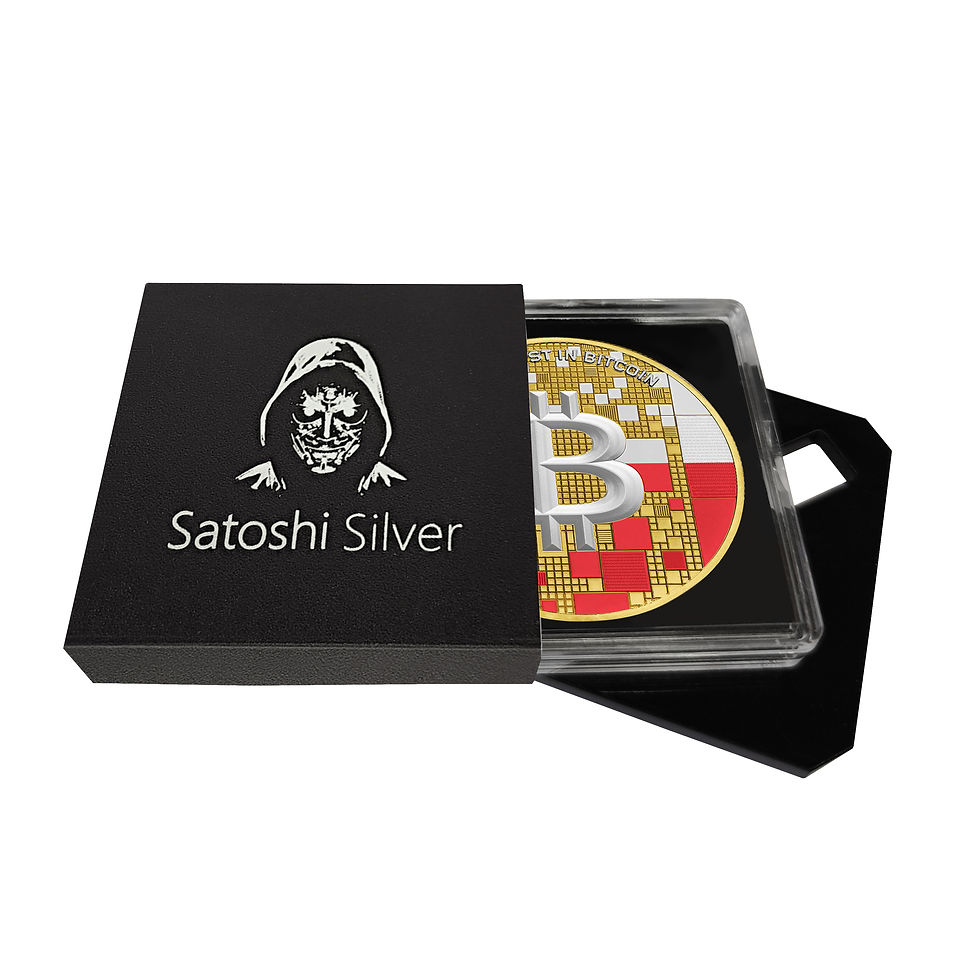 Miniatura: PROJECT Czech Republic Unlimited Edition Silver Coin Satoshi 2025 in ApoPAXX