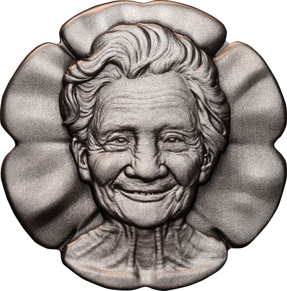 Mum's Lucky Charm 8g Silver Round 3.5mm MS70 First Release