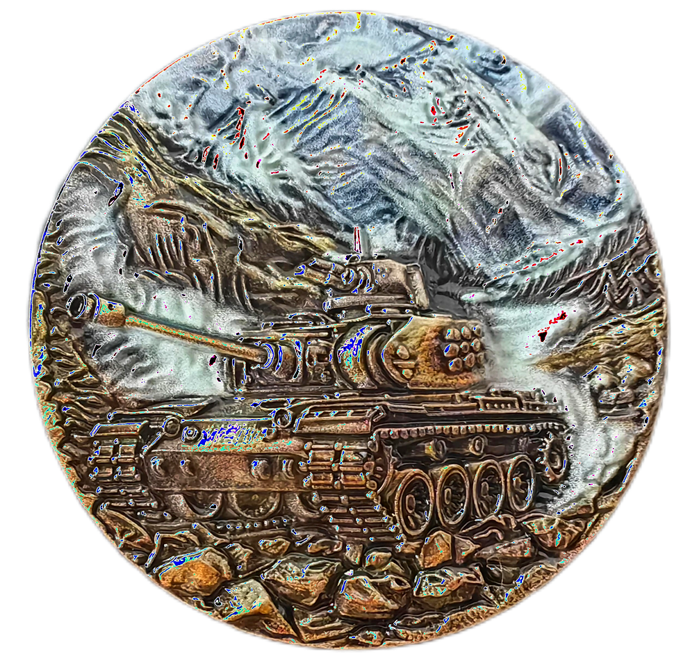 Miniatura: Tank - the King of War - 2024 Truth Guard silver coin