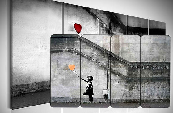 BANKSY FOR ALL: Girl with a Balloon 4 oz .999 Silver Coins 2023