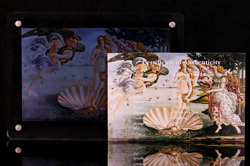 Birth of Venus by Sandro Botticelli Series 1oz .999 Silver 1000F