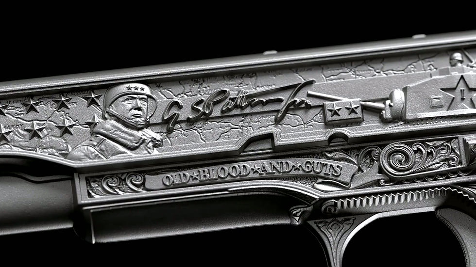 Thumbnail: General Patton's 1911 - 2 oz .999 Silver Coin - 5 Tala Samoa 2026