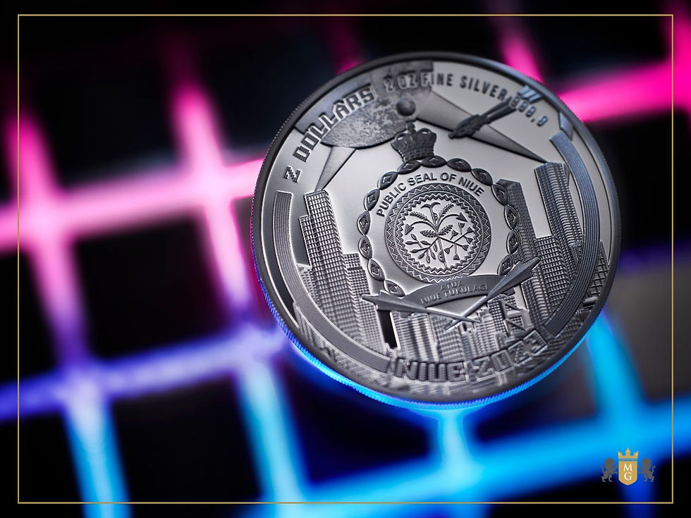 Miniatura: 1$ Cyberpunk – The Punk Universe 1oz .999 Silver BU Niue Island