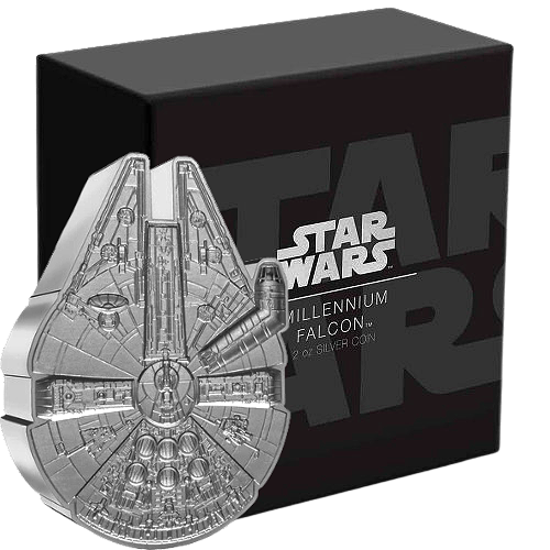 Niue 2023 - Star Wars Millennium Falcon 2oz Silver Coin