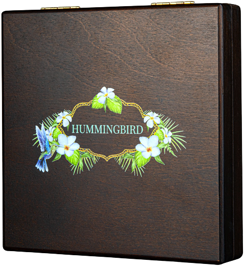 Miniatura: Hummingbird Metallic Color with Crystal 1/2 Kilogram Silver Coin Vanuatu 2023