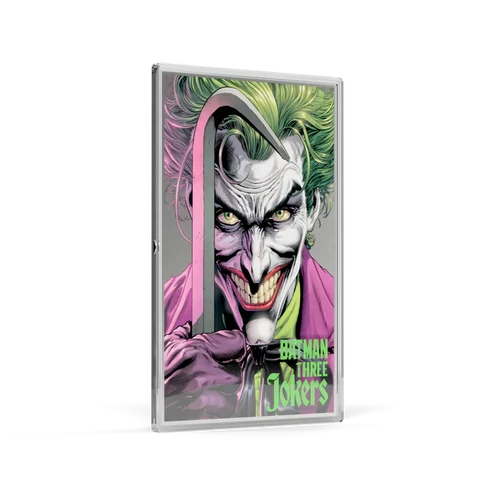 Batman Three Jokers #1 - The Clown - 1oz Silver Collectible Foil 2