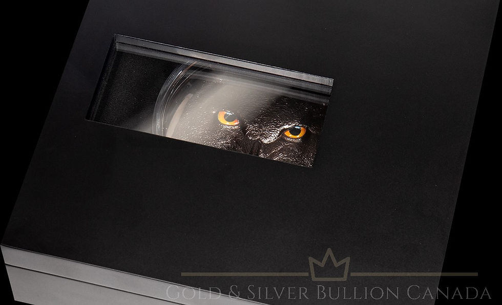 Miniature : EAGLE OWL Hunters By Night 1 Kg Kilo Silver Coin 50$ Palau 2022