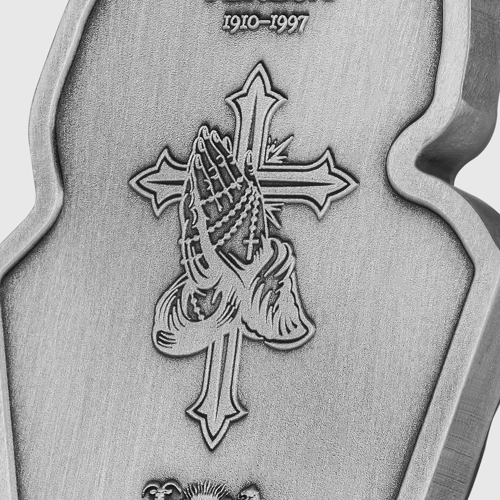 Miniatura: Mother Teresa 2 oz 999 Fine Silver Coin - Chad 2023