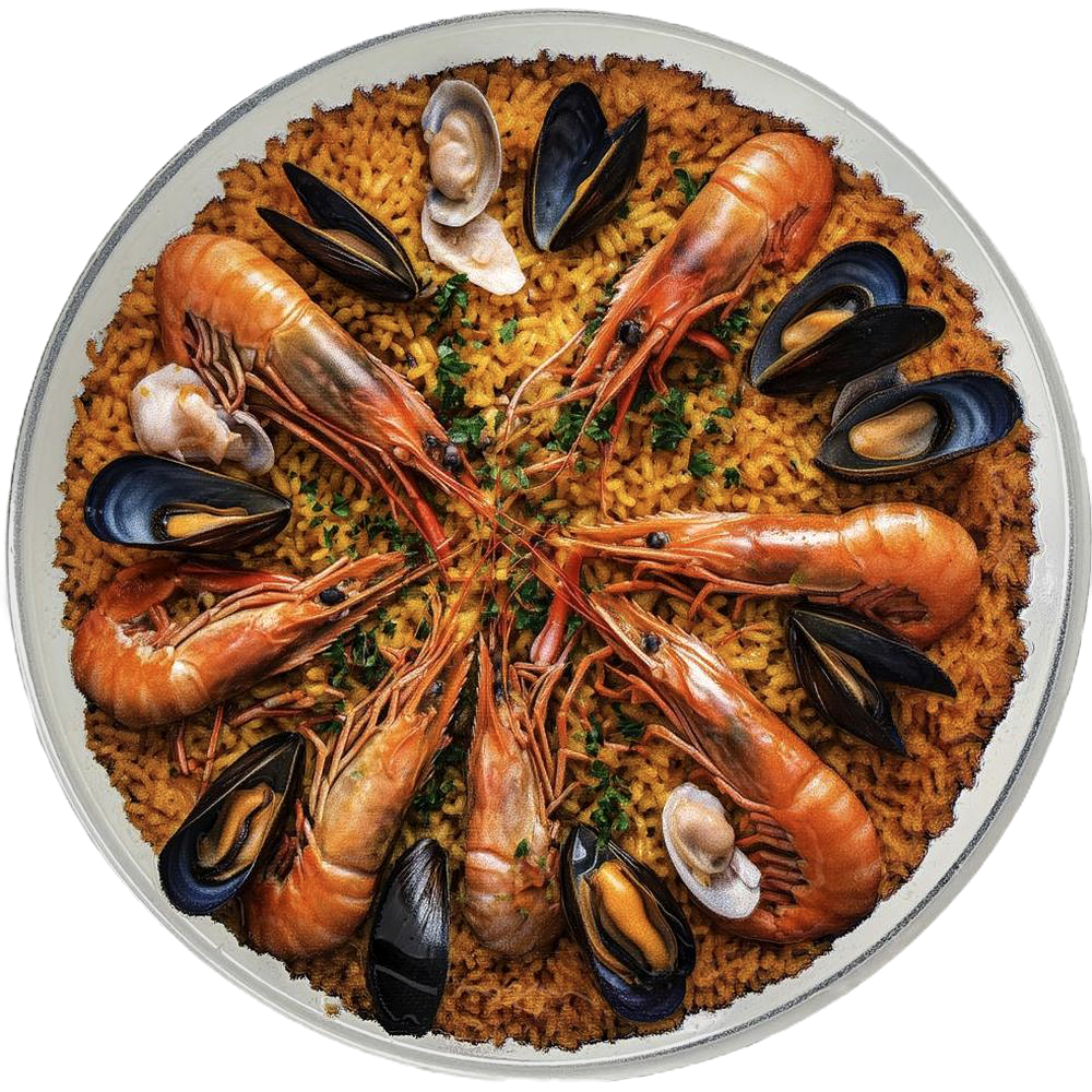 PAELLA Pan of Pleasure - 1 Oz Silver Coin - 1$ Niue 2025