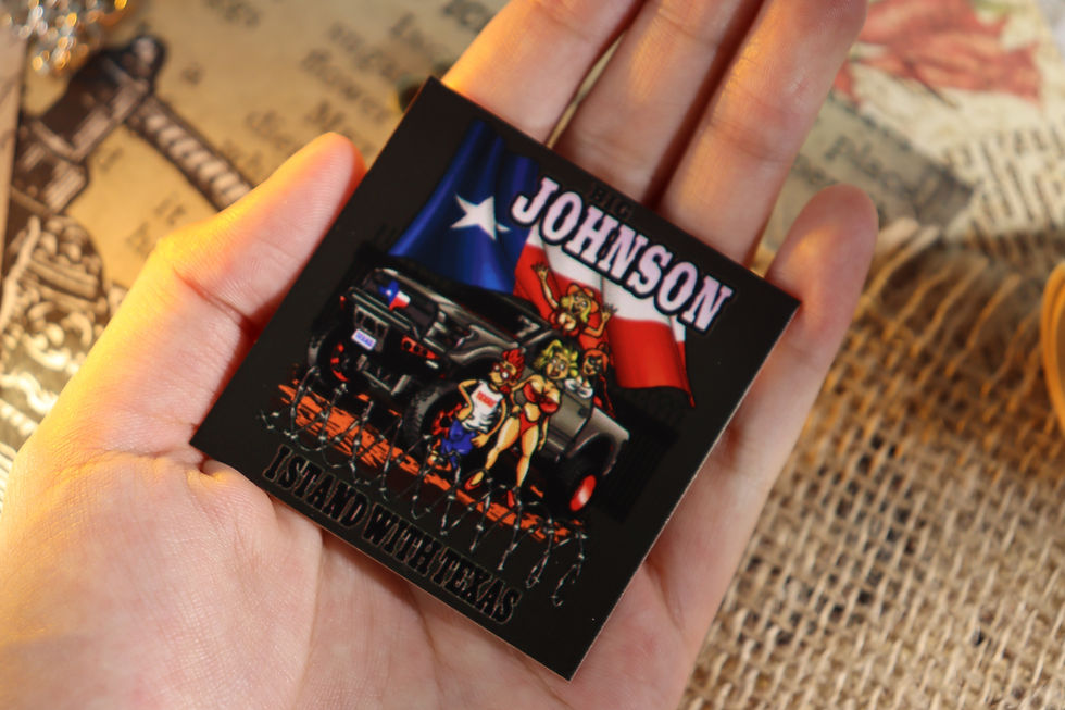 Miniature : Big Johnson I Stand with Texas 1 oz Silver Coin 1000 Francs CFA Cameroon 2025