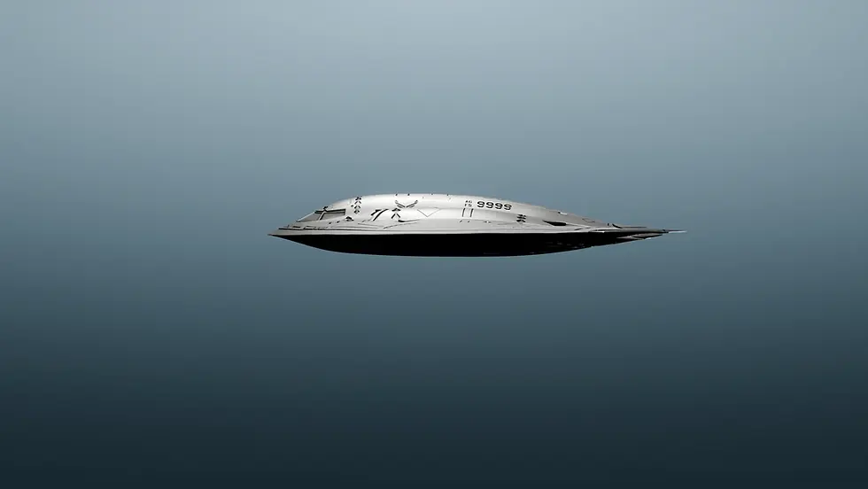Miniature : B-2 Spirit Stealth Bomber  - 1 oz .999 Ultra High Relief Silver - 2$ Niue 2026