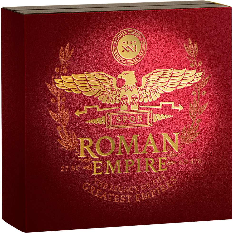 Miniatura: ROMAN EMPIRE Legacy of the Greatest Empires 2 Oz Silver Cameroon 2023