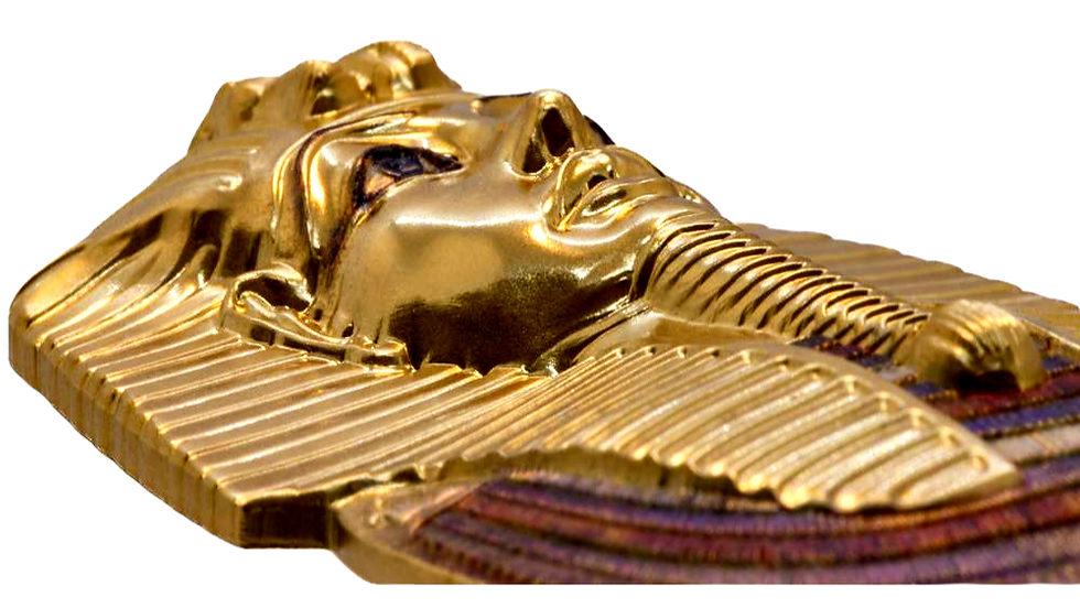 Miniatura: TUTANKHAMUNS MASK Egyptian Art 3D 3 Oz Silver Coin 20$ Palau 2022