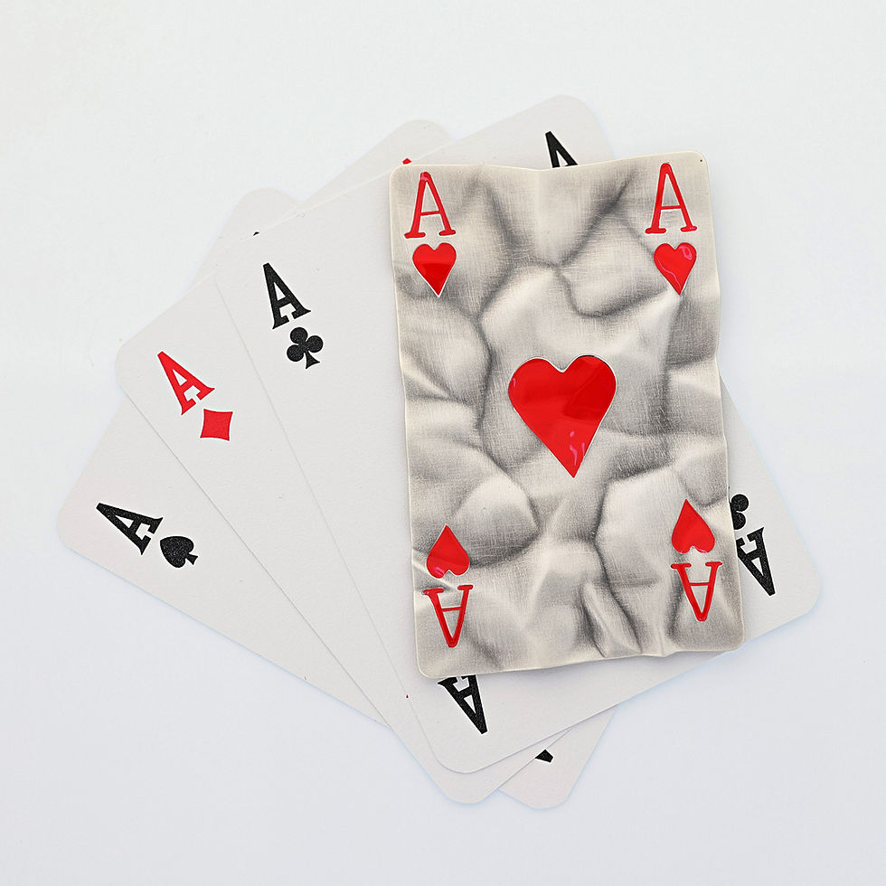 Miniaturbild: HIDDEN ACE Deck of Destiny Special Edition - 1 Oz Silver Coin - 2$ Niue 2026