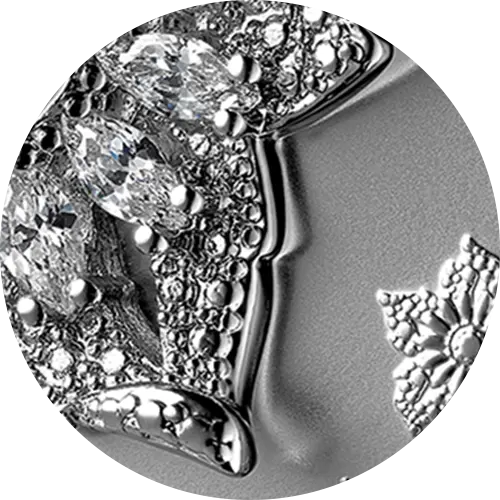 Miniaturbild: WILLIAMSON DIAMOND BROOCH Crown Jewels Silver Coin 20$ Canada 2025