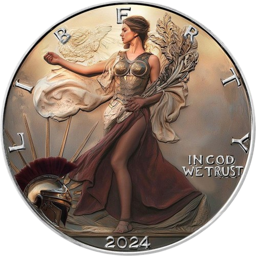 Miniatura: ROME Imperial Women 1 Oz Silver Coin 1$ USA 2024