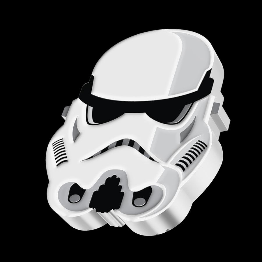 Miniatura: The Faces of the Empire ™ - Imperial Stormtrooper 1oz Moneda Plata 2021