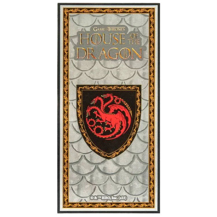 Game of Thrones - House of the Dragon Targaryen Silver Note - DELUXE Packaging