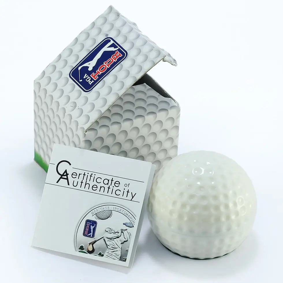 Miniatura: PGA Tour - Golf Club proof silver coin 5$ Cook Islands 2013