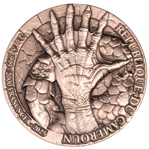 Greek Mythology - Siren 2 oz .999 High Relief Silver Coin 2000F