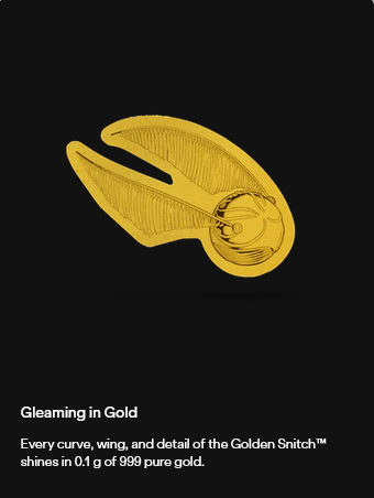 Thumbnail: HARRY POTTER: The Golden Snitch - 0.1 g .999 Gold Coin - 1$ Niue 2026