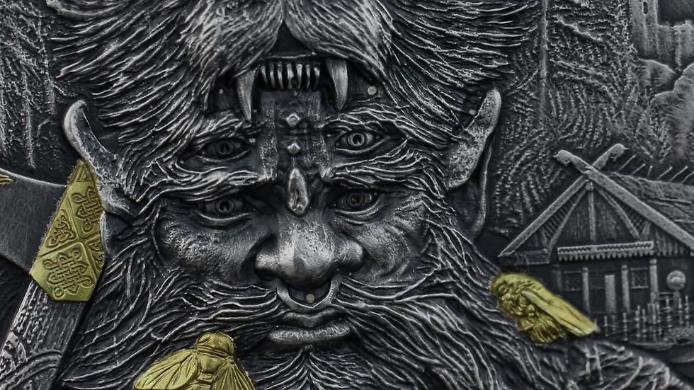Miniatura: BERSEKS Warriors 2 Oz Silver 10 Mark Germania 2019