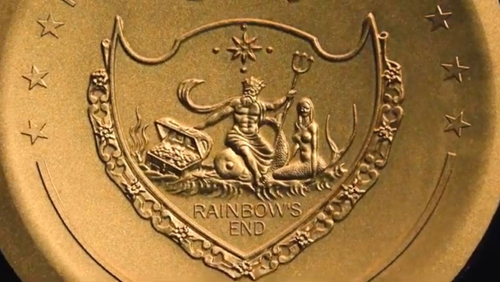 Thumbnail: Inca Sun God - 500g .999 Silver Gilded Ultra High Relief $25 Palau 2023