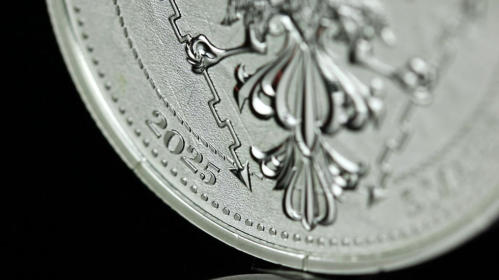 Miniatura: 2025 Mythical Forest: Yggdrasil Winter 1 oz Silver BU