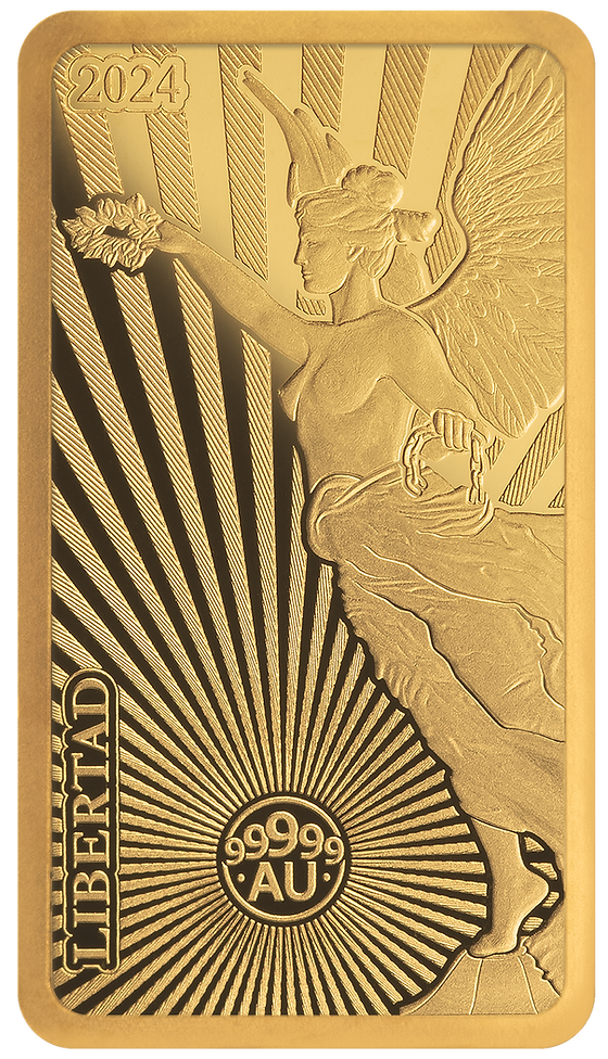 2024 Solomon Islands World's Purest Bullion Libertad 1/100 oz
