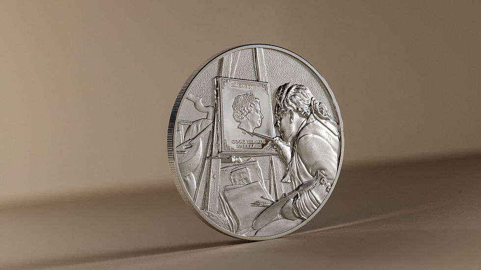 Miniatura: CLAUDE MONET Masters of Art 2 Oz Silver Coin 10$ Cook Islands 2023