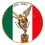 Miniaturbild: Mexico Flag 24k Gold Gilded 1oz Colorized Silver Coin Mexico 2024