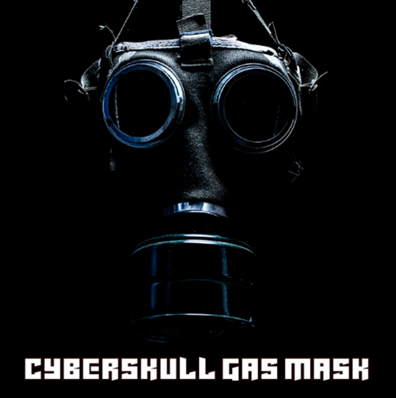 Miniature : CYBERSKULL GAS MASK Maple Leaf 1 Oz Silver coin 5$ Canada 2023