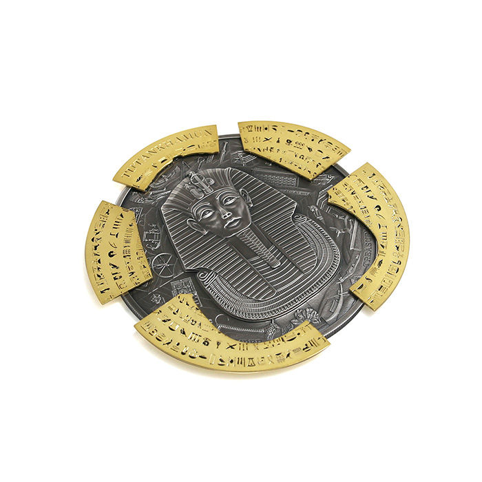 Thumbnail: Tutankhamun 500g Silver Coin 500 Francs Djibouti 2022