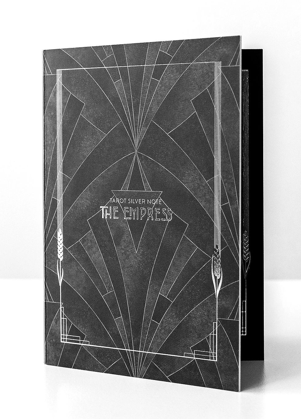 Miniature : Art Deco Tarot Card - The Empress 5g Silver Foil Note $1 Cook Islands 2024
